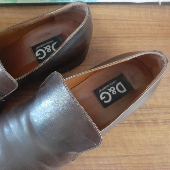 Dolce & Gabbana brown leather men's shoes - Picture 5 of 8